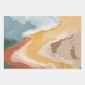 Abstracte pastel Paint Summer Edition Inpakpapier Vel (Voorkant 2)