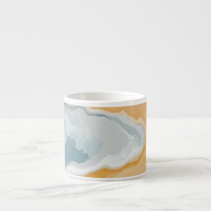 Abstracte Pastel Paint Summer Edition Koffie Mok