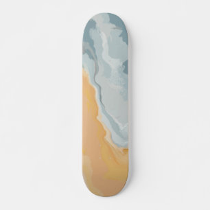 Abstracte pastel Paint Summer Edition Persoonlijk Skateboard