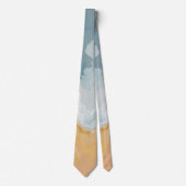 Abstracte pastel Paint Summer Edition Stropdas (Voorkant)