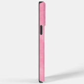 Abstracte pastel roze hemelwolken gepersonaliseerd Case-Mate iPhone case (Achterkant / Rechts)