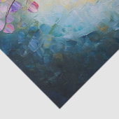 Abstracte Pastel Tree Spring Oil Painting Decoupag Tissuepapier (Detail)