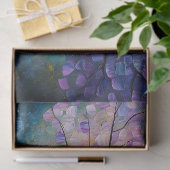 Abstracte Pastel Tree Spring Oil Painting Decoupag Tissuepapier (Geschenk)
