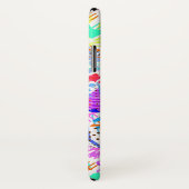 Abstracte pastelbloemen Case-Mate iPhone case (Achterkant / rechts)