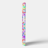 Abstracte pastelbloemen Case-Mate iPhone case (Achterkant / Rechts)