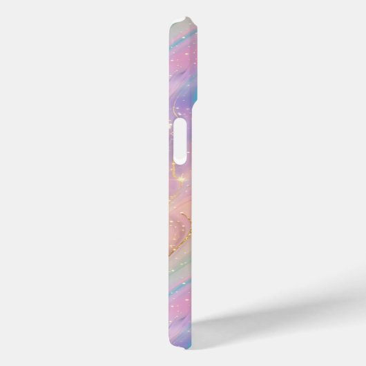 Abstracte pastelglitter naadloos patroon Case-Mate iPhone case (Achterkant / Rechts)