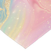 Abstracte pastelglitter naadloos patroon korte tafelloper (Hoek)