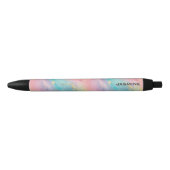 Abstracte pastelglitter naadloos patroon zwarte inkt pen (Voorkant)