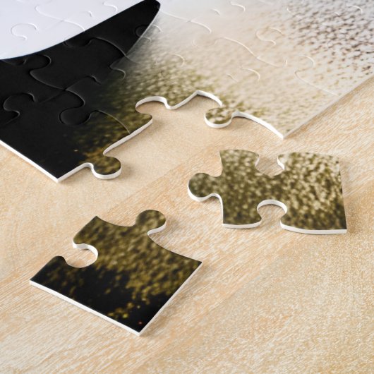 Abstracte pastelkleuren in Fun Forest of Trees Legpuzzel (Zijkant)