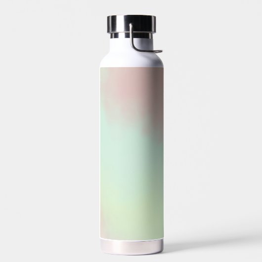 Abstracte pastelolie Schilderfles Waterfles (Links)