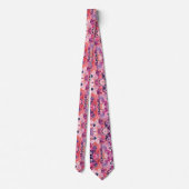 Abstracte pastels stropdas (Achterkant)