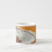 Abstracte pasteuze Mok van de Koffie van de Uitgav (Voorkant)