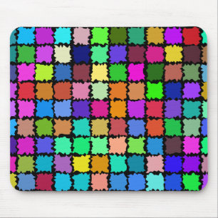 Abstracte patches muismat