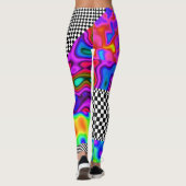 Abstracte patches voor controleurs leggings (Achterkant)