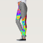 Abstracte patches voor controleurs leggings (Links)