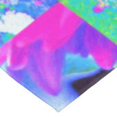 Abstracte patchwork zonnebloem tuin collage tafelkleed (Gekanteld)