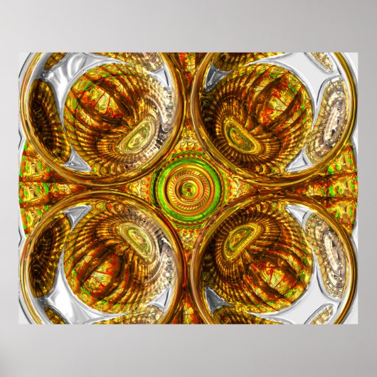 Abstracte patronen 2 Poster (Voorkant)