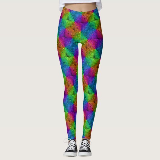 Abstracte patronen 3 Leggings (Voorkant)