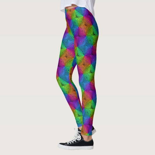 Abstracte patronen 3 Leggings (Links)