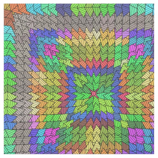 Abstracte patronen 41A Stof (Close Up)