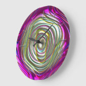 Abstracte Patronen 53A-B-opties wandklokken (Hoek)