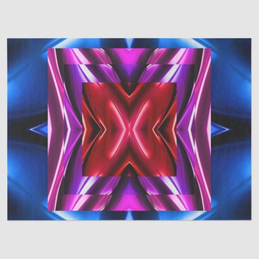 Abstracte patronen 62 A-D-opties tissuepapier (Voorkant)