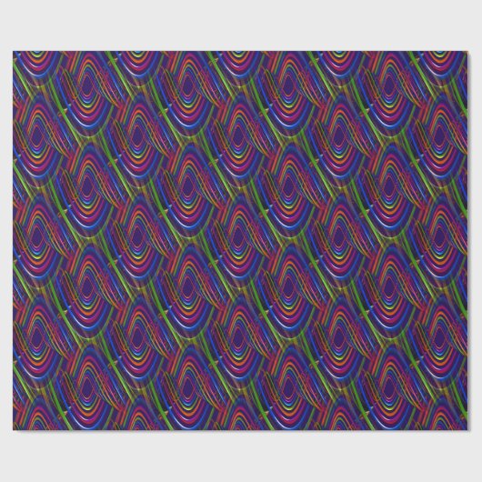 Abstracte Patronen 63A inpakpapier (Vlak)