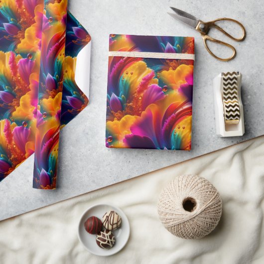 Abstracte Patronen 63A inpakpapier (Crafts)