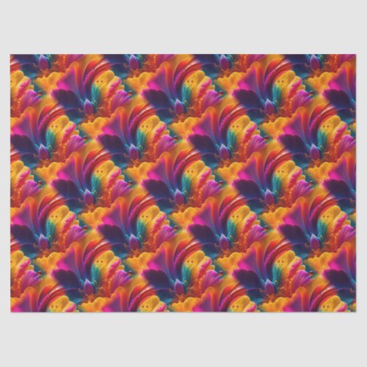 Abstracte Patronen 63A Weefseldocument Tissuepapier (Voorkant)