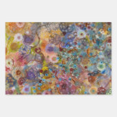 Abstracte patronen inpakpapier vel (Voorkant 2)