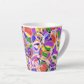  Abstracte patronen  Latte Mok (Rechterhoek)