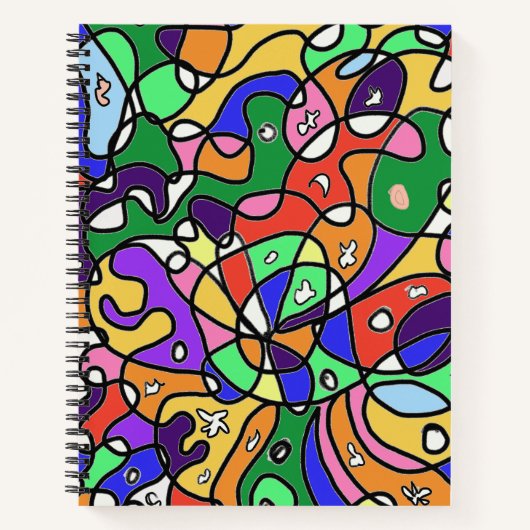  Abstracte patronen  Notitieboek (Voorkant)