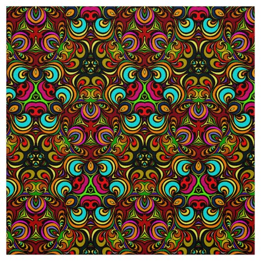 Abstracte patronen stof (Swatch)