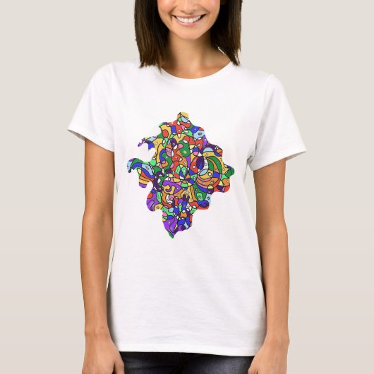  Abstracte patronen  T-shirt (Voorkant)