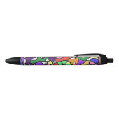  Abstracte patronen  Zwarte Inkt Pen (Bovenkant)