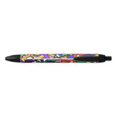  Abstracte patronen  Zwarte Inkt Pen (Achterkant)