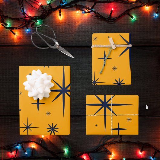 Abstracte Patroon Kerst Inpakpapier Vel