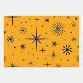 Abstracte Patroon Kerst Inpakpapier Vel (Voorkant 3)