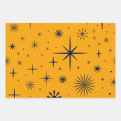 Abstracte Patroon Kerst Inpakpapier Vel (Voorkant 2)