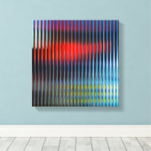 Abstracte patroonachtergrond canvas afdruk (Insitu (Houten vloer))