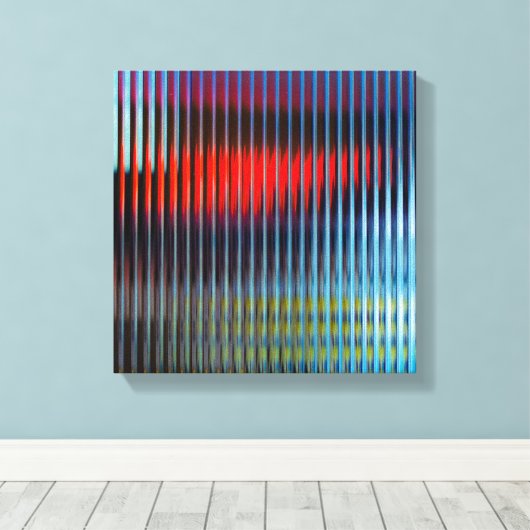 Abstracte patroonachtergrond canvas afdruk (Insitu (Houten vloer))