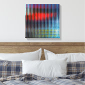 Abstracte patroonachtergrond canvas afdruk (Insitu (Slaapkamer))