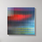 Abstracte patroonachtergrond canvas afdruk (Voorkant)