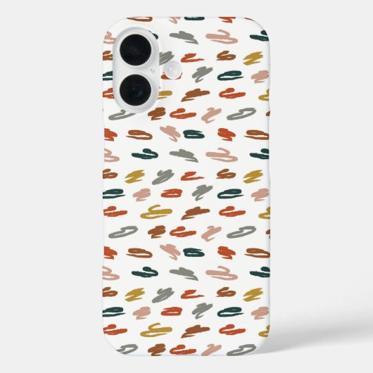 Abstracte patroonbestandsmappen schilderen Hoesje- Case-Mate iPhone Case (Achterkant)