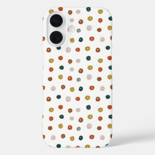 Abstracte patroonbestandsmappen schilderen Hoesje- iPhone 16 Hoesje