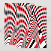 Abstracte Patrooncreatie 2 Bedankkaart (Voorkant / Achterkant)