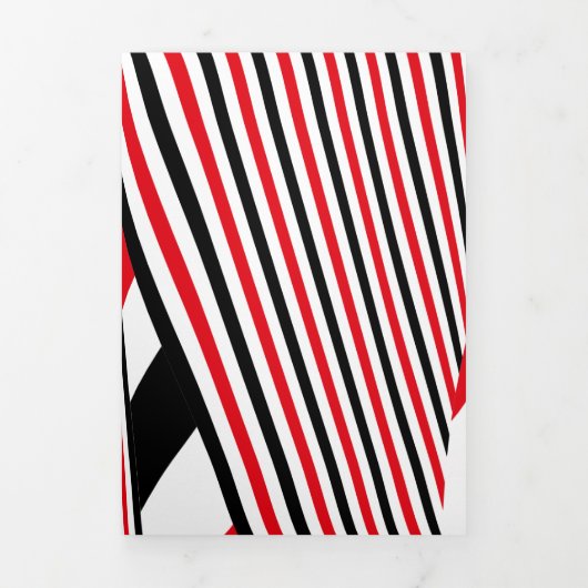 Abstracte Patrooncreatie 2 Drieluik Wenskaart (Cover)