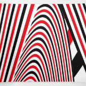 Abstracte Patrooncreatie 2 Drieluik Wenskaart (Binnenkant midden)