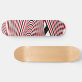 Abstracte Patrooncreatie 2 Persoonlijk Skateboard (Horizontaal)