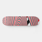 Abstracte Patrooncreatie 2 Persoonlijk Skateboard (Horizontaal)